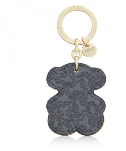 TOUS Triple Bear 2002203851 Schlüsselanhänger, Schwarz