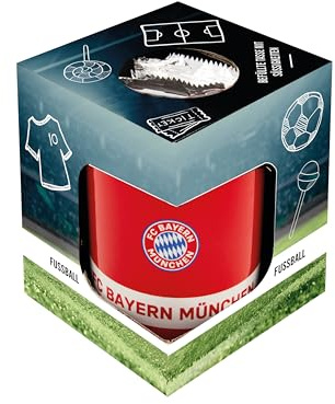 Bayern Tasse befüllt mit Süßigkeiten 90g - Fanprodukt – Perfekt für Fußballfans