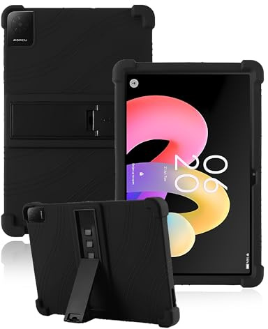 toergy Funda de silicona para tablet TCL Tab 10L Gen4 2025 de 10,1 pulgadas, funda premium con aberturas precisas, antigolpes, antiarañazos, ajuste multiángulo y sensación cómoda en la mano, color