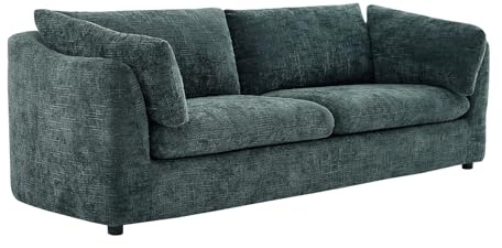 Vente-unique - Sofa ohne Schlafmöglichkeit 3 Nurabi - Polyester - grün