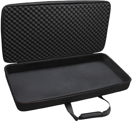 LeeQinersw Professionelle, Wasserabweisende, Robuste EVA Tragetasche für Ein 25 Tasten USB MIDI Keyboard.