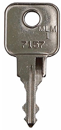 MLM EuroLocks BISLEY L&F Ersatzschlüssel - Schließung 07001 bis 07499 - Nachschlüssel - Zusatzschlüssel - u.a. für Hebelzylinder,Möbelschlösser,Möbelzylinder,Schrankschlösser - Schließung 07035