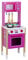 Theo Klein 7319 Cocina Epic Chef Barbie I Moderna cocina de madera con placa de cocina, horno y microondas I Incluye accesorios I Para niños a partir de 3 años