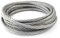 Cavo in acciaio inox, Ø 6 mm, tipo 7x19 (316 / V4A / 1.4401), filo in acciaio inox inossidabile, fune senza PVC, 20 metri