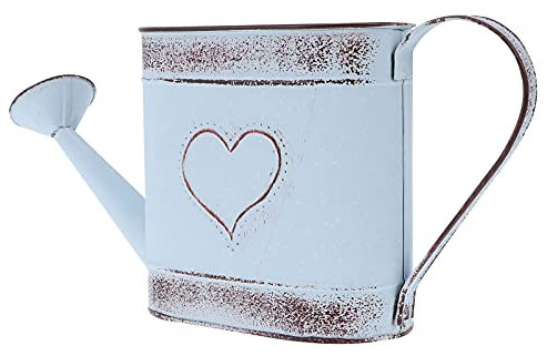 Antiker Wasserkocher Blumentopf Landhaus Stil Blumenvase Gießkanne Aus Metall Vintage Deko Garten Kleiner Gießeimer Ländliche Krugvase Gießkanne Aus Zinn Eimer Topf Eisen Sprühen