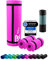 NBR Fitnessmatte Yogamatte 190 x 60 x 1.0 cm Pink Rosa Rose Home Training & Outdoor Workout Matte Fitness Yoga Gymnastik Sport Gymnastikmatte Trainingsmatte Turnmatte rutschfest extra-dick + Tragegurt