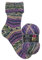 Opal Sockenwolle Hundertwasser | Sockengarn 4-fädig | Strumpfwolle zum Stricken und Häkeln | 100g, 420m (3203)