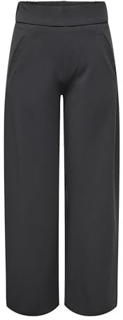 JDY Louisville Catia - Pantalón Ancho JRS Noos de Tela para Mujer, Fantasma, XL / 32L