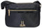 Borsa Donna LANCETTI Sacca Tracolla in Tessuto tipo Raso riporti in Vernice Tracolla in Tessuto Personalizzata Regolabile Dimensioni: 30 X 20 X 11 cm. ART. LB23W-103-3 LINEA FAKTEN (NERO)