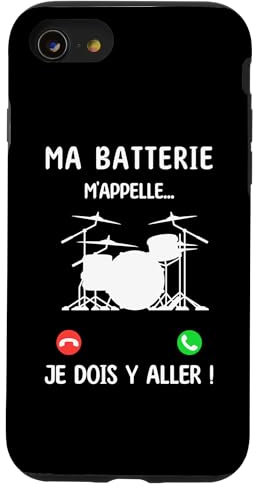 Coque pour iPhone SE (2020) / 7 / 8 Je peux pas j'ai Batterie
