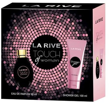 LA RIVE Touch of Woman Geschenkset - Eau de Parfum 90ml & Duschgel 100ml - Verführerischer Duft für Frauen Frauenduft Damenduft