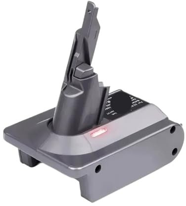 UEDBKCUJ 18V Battery Adapter,Compatible For Dewalt,Compatible For Dyson,V7 Battery Vacuum Cleaner Tool,Vacuum Cleaner Accessories