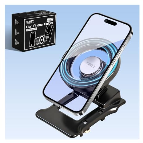 XUKEY Dual Flash Phone Stand Handy Auto Wiegen Auto Handyhalterung Lüftungsschlitz Halterung (für GOLF6 2009–2013)
