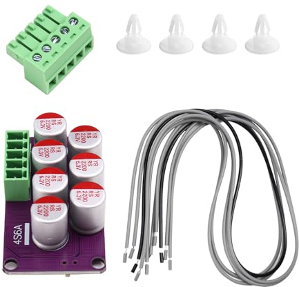 Jooehyer Active Battery Balancing Board Active Balanced Transfer 4S 6A Transfer Equalization Capacitor