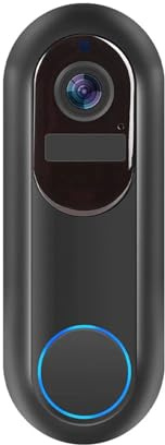 bergxperten halovision doorbell camera 1080P Wireless Video Doorbell Camera with Cloud Storage, Live View, 2 - Way Talk, Night Vision, Included Ring Chime, 2.4Ghz WiFi