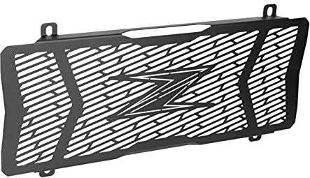 ACOGEDO Protezione della Griglia del Radiatore Protezione della Copertura della Griglia in Acciaio Refitting del Motociclo Adatta per il Radiatore Z650 Z 650 Z‑650 2017‑2020 Che Mantiene la Maggior
