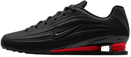 Nike Shox Z Damenschuhe (Black/University Red/Black), Schwarz/Universitätsrot/Schwarz, 8