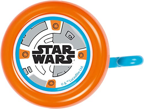 Disney Jungen Star Wars Fahrradklingel, Mehrfarbig, S