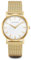 Eastside Damen Uhr analog Japanisches Quarzwerk mit Edelstahl Armband gelbgold 3 ATM10080011