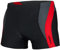 Zagano Adam Lipski Herren Badehose bape Schwimmhose Badehose Herren,2376, 5 schwarz-rot, Gr. XXL
