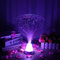 LEDMOMO Faseroptische Lampe batteriebetriebene LED-Faser-Lampe mit Farbwechsel Crystal Base (Typ 1)