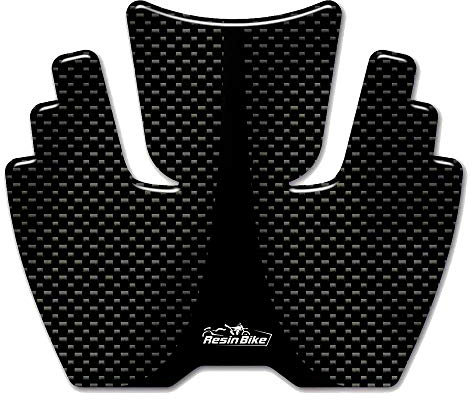 Resin Bike Adesivi Scooter Compatibile con Honda Integra 700 e 750. Protezione Zona Chiave Accensione da Urti e Graffi. Adesivo 3D Resinato - Effetto Carbonio