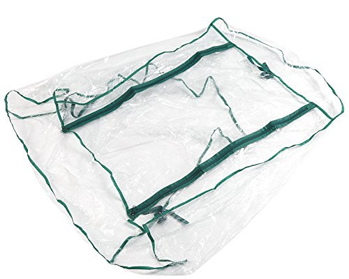 Hakeeta Mini Invernadero de 2 Niveles, Mini Invernaderos de jardín, Kit de Cubierta de PVC de reemplazo para Invernadero de 69 pies de Largo x 49 de Ancho x 92 de Alto para Interiores y Exteriores