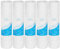 Lafiucy Cartuccia filtro per acqua di sedimenti avvolti da 10 micron, confezione da 5, per filtrazione di sedimenti da 10 pollici x 2,5 pollici per l'intera casa