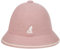 Kangol Unisex Eimer Baskenmütze, Rosa/Weiß (Dusty Rose/Off White), 60