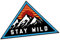 Finest Folia Nature Aufkleber Outdoor Abenteuer Wandern Bergsteigen Camping Sticker für Gitarre Laptop Auto Fahrrad Wasserflasche wetterfest R181 (01 Stay Wild)