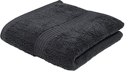Today Serviette de Bain Coton 50X90 uni Essential Fusain