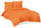 Bettwäsche Bettgarnitur Bettbezug 100% Baumwolle 135x200 155x220 200x200 200x220, Farbe:Orange, Größe:135 x 200 cm
