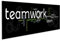 Bild auf Leinwand Business Teamwork Banner 120x 40cm - Wandbild Poster Kunstdruck Bilder