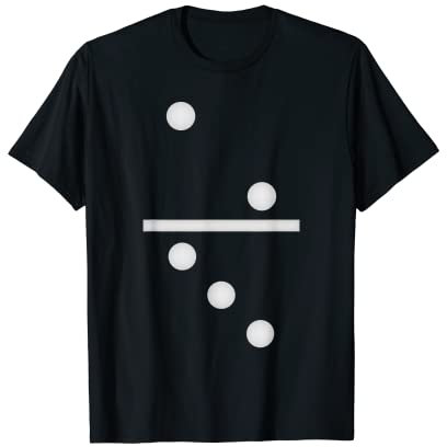 Lustiges Domino-Kostüm Gruppe 2-3 dreiundzwanzig Jahre T-Shirt