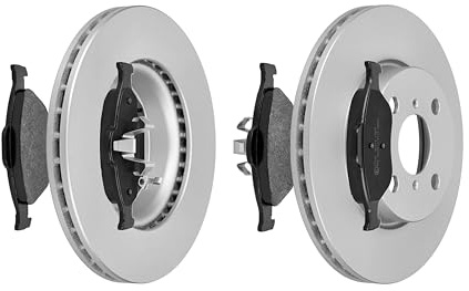 F.BECKER_LINE BREMSSCHEIBEN Ø258MM + BREMSBELÄGE VORNE FÜR YARIS/VIOS TOYOTA