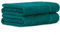 Luckytowel 2er Duschtuch Set 100% Baumwolle, 70x140cm Handtücher, 2er Pack Badetuch Petrol