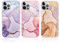 ZhuoFan 3 Stück HandyHülle für iPhone 13/iPhone 14 Hülle mit Motiv 6.1, Aesthetic Case,Silikon Muster Dünn Weich TPU Stoßfeste Schutzhülle für iPhone 14/13 Cover, Marmor