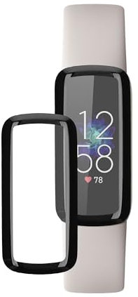kwmobile 2X Transparente Displayschutzfolie kompatibel mit Fitbit Luxe Folie - Schutzfolie für Fitness Tracker - robuster Displayschutz
