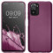 kwmobile Case kompatibel mit Xiaomi Redmi Note 10 / Note 10S Hülle - Schutzhülle aus Silikon metallisch schimmernd - Handyhülle Metallic Lavendel