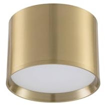 Lindby LED Aufbauleuchte gold Ø 12 cm, Aufbaustrahler Deckenspot 15W Deckenaufbauspot Deckenstrahler Deckenlampe Strahler Spot Downlight