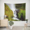 EHOMERY Wandteppich Wandbehang Wandtuch Oneline Katze Wandbehang Uni Wanddecke Tumblr Wohnzimmer Schlafzimmer Wandbehang Dekoration 350x250cm