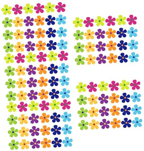 Milisten 120stücke Teiliges Magnetische Blumenaufkleber Für Kühlschrank Auto Niedliche Dekorative Magnete Für Türen Garagen Kühlschrankdekoration Langlebig Und Einfach Anzubringen