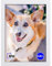 RPJC A4 Picture Frame Made of Solid Wood and High Definition Glass Display Pictures 21 x 29.7cm for Wall Mounting Photo Frame (White, A4)