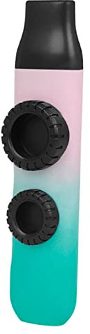 Abaodam 1 Set Double Dimo ​​Kazoo Kazoos Instrument Kazoo Für Saxophon Tragbares Kazoo Doppelloch Kazoo Gradient Kazoo Tragbares Kazoo Kazoo Für Anfänger Professionelles Kazoo Abs