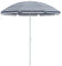 Sombrilla de playa vidaXL azul y blanca 300 cm tela resistente a UV altura ajustable diseño rayado portátil para uso en patio y jardín estructura metálica duradera sombra exterior protección solar imp