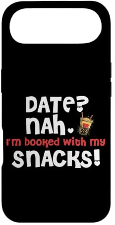 Hülle für iPhone Air Date? NAH I'm Booked with My Snacks