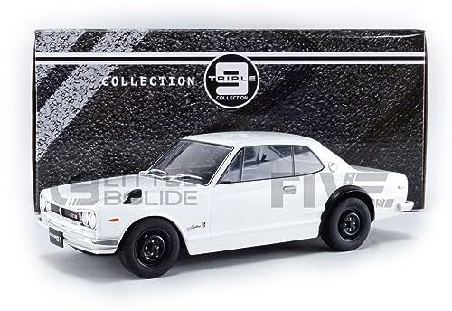Nissan Skyline GT-R KPGC10, weiss, RHD, 0, Modellauto, Fertigmodell, Triple 9 Collection 1:18