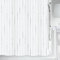 Spirella Anti-Schimmel Duschvorhang - Anti-Bakteriell, waschbar, wasserdicht - Polyester, „Primo “ 180x200cm Grau