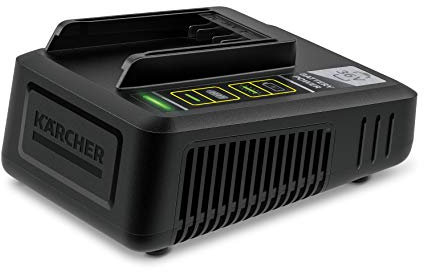 Kärcher Schnellladegerät Batterien Power 36 V (80 Prozent Akkuaufladung in 48 Minuten, für 36 V / 2.5 Ah und 36 V / 5.0 Ah, inkl. Wandhalterung)