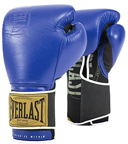 Everlast 1910 Sparring Laced Artificial Leather Boxing Gloves 16 oz